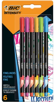 Zdjęcie produktu dla BIC Rainbow 6, 6 kol., Wielobarwny, 6 szt., Blister