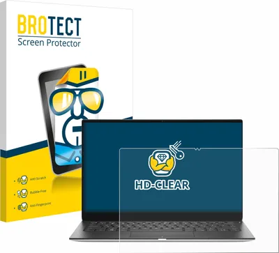 Produktbild von Für Dell XPS 13 9310 2-in-1 Schutzfolie BROTECT Displayschutz Display Schutz Folie Klar Transparent