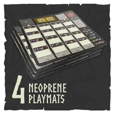 Immagine prodotto di Espansione Norsemen: Mats – 4 tappetini da gioco