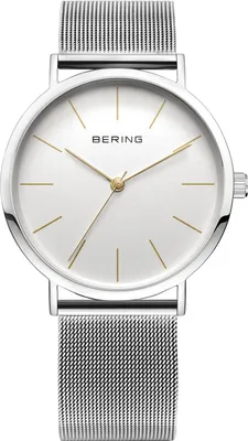 Produktbild von BERING Vintage Slim Herrenuhr silber 13436-001