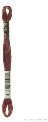 Productafbeelding van DMC Stickgaren Mouline Special 117MC - 632, 6-strengs, 8 meter