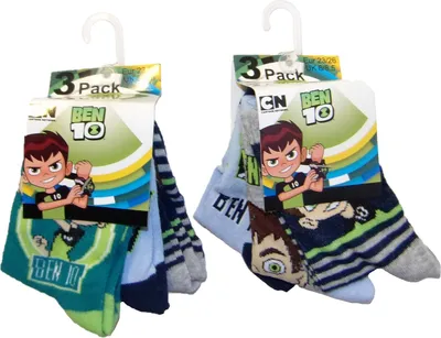 Produktbild von Ben 10 Socken für Kinder 23/26 (6er Pack)
