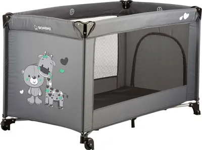 Image de Bomimi World girafe et ours anthracite
