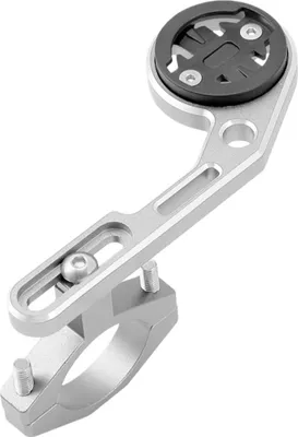 Obrázok produktu pre INF Hliníková zliatina držiaka cyklocomputera pre Garmin, Bryton a Cateye Strieborná