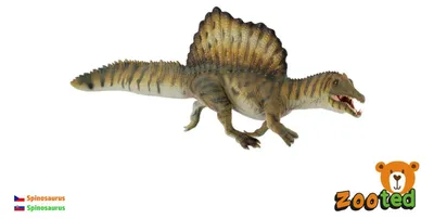 Zdjęcie produktu dla Spinosaurus dinosaurus, model z tworzywa sztucznego, wysokość 32 cm