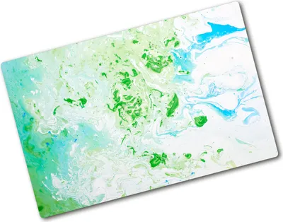 Produktbild von Tulup Glas Herdabdeckplatte - 80x52 cm - Glaskeramikkochfeld-Abdeckung Spritzschutz Glasabdeckplatte - Einteilig - Kunst: Modern & Klassisch - Abstraktes - Grün