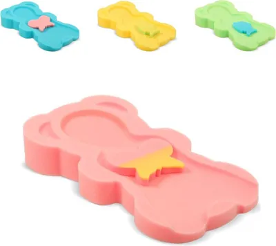 Immagine prodotto di Lorelli inserto bagno midi, morbido, 2 spugne, motivi diversi rosa