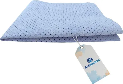 Produktbild von BADfabrik24 Mikrofaser Lochtuch blau