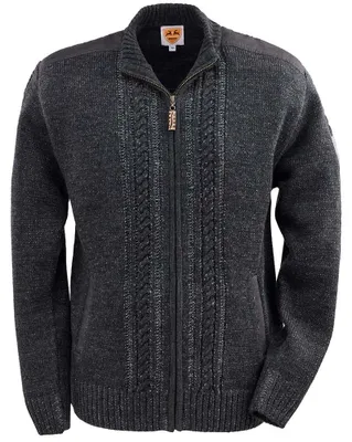 Produktbild von Herrenstrickjacke Altwis anthrazit 56