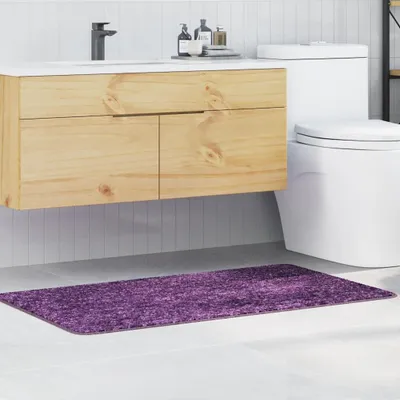 Obrázok produktu pre Protišmyková podložka do vane fialová 70 x 120 cm PP