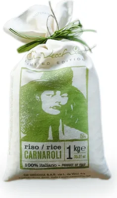 Produktbild von Carnaroli Reis im Juttesack 1 kg. - Cá Vecchia