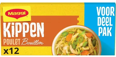 Produktbild von Maggi Hühner Bouillonwürfel 123g – Würzige Brühe für Suppen & Saucen