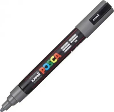 Immagine prodotto di POSCA Marker UNI PC-5M tiefgrau
