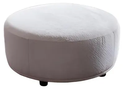 Image de Pouf Tabouret rond Tabouret d'appoint confort Tabouret rembourré Pouf