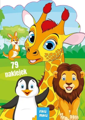 Image de Żyrafa i przyjaciele. Kolorowanka z naklejkami dla dzieci