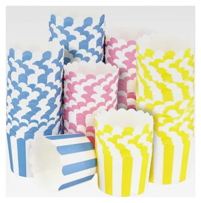 Produktbild von 300 Stück Muffins- und Cupcake-Förmchen aus Pappe, Backförmchen aus Papier für Feiern, Hochzeiten und Geburtstagsfeiern
