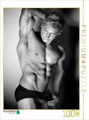 Produktbild von CALVENDO Puzzle Ein Motiv aus dem Kalender Männer... in Underwear | 1000 Teile Lege-Größe 64x48cm Foto-Puzzle für glückliche Stunden