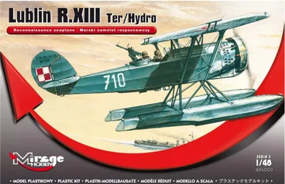 Zdjęcie produktu dla Mirage Hobby Lublin R.XIII Ter/Hydro Rec. wodnosamolot 4048503