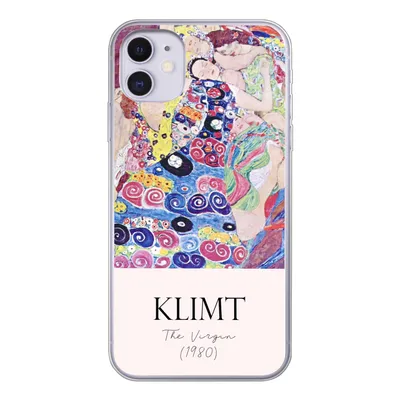 Produktbild von MuchoWow® Handyhülle Schutzhülle Hülle für iPhone 11 Malerei - Jugendstil - Gustav Klimt Silikon Softcase Handy Hülle - Handytasche