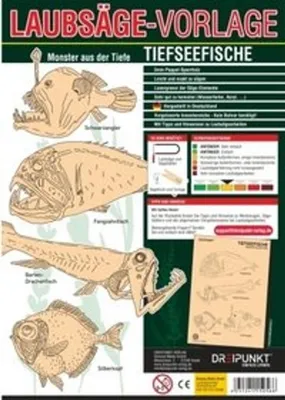 Produktbild von Laubsägevorlage Tiefseefische