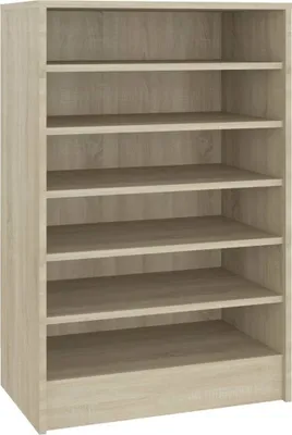 Immagine prodotto di vidaXL Scarpiera in rovere Sonoma 60x35x92 cm Materiale in legno