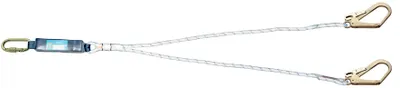 Image de Longe antichute double drisse LDAD-1,5-10-10 blanc - TRACTEL - 77992