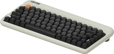 Image de Clavier mécanique sans fil Lofree 1970s Bluetooth 5.3 / 2.4GHz / USB-C, QWERTY Layout, Retro Olive