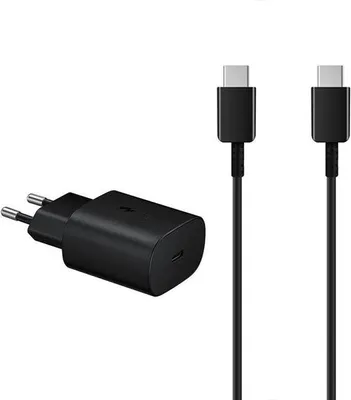 Produktbild von Samsung Galaxy Fast Travel Charger 25W w/o Cable Black