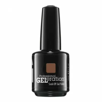 Immagine prodotto di Jessica, GELeration Colours, Semi-Permanent Nail Polish, GEL-1176, Toasted Pecans, 15 ml
