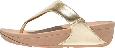Immagine prodotto di FitFlop Lulu leather toepost  Ciabatte - Colore oro - Taglia 43