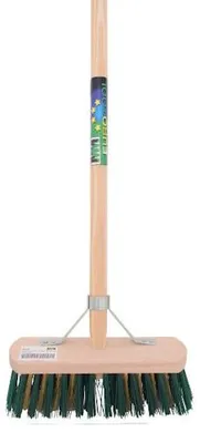 Productafbeelding van Onkruidbezem 28 cm met steel 150 cm en stokhouder