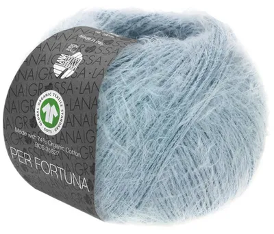 Produktbild von Lana Grossa - Per Fortuna GOTS 0022 graublau