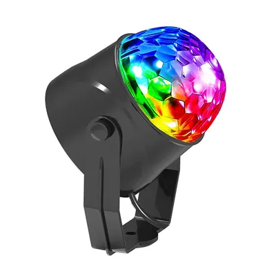 Obrázok produktu pre Disco Guľa RGB LED - Čierna KP25494