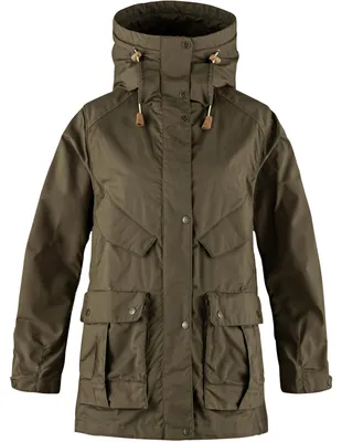 Productafbeelding van Fjällräven Numbers Jacket No. 68 Damesjas (Donkerolijf) Maat M