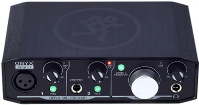 Image de Mackie Onyx Artist 1x2 - -100 dB - noir - 163 mm - 114 mm - 51 mm - 500 g