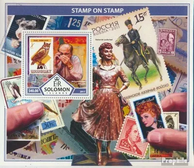 Produktbild von Briefmarken Salomoninseln 2017 Mi Block 658 (kompl. Ausg.) postfrisch Briefmarken