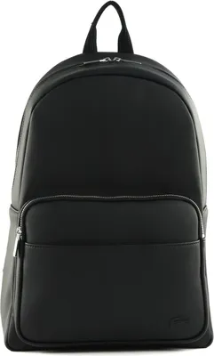 Image de LACOSTE sac à dos de loisirs sac à dos pour ordinateur portable Men's Classic Backpack Noir