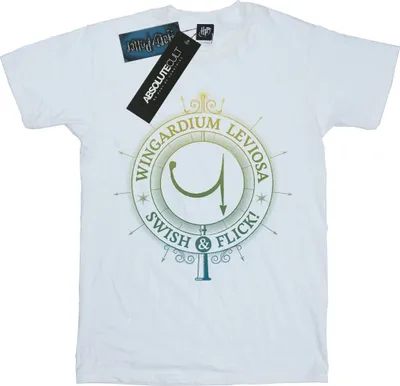 Produktbild von Harry Potter - "Wingardium Leviosa" T-Shirt für Damen BI26156 (XXL) (Weiß)