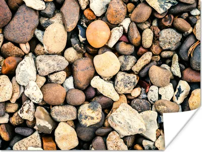 Produktbild von MuchoWow® Poster Kies - Steine - Naturstein 160x120 cm - Foto Plakat