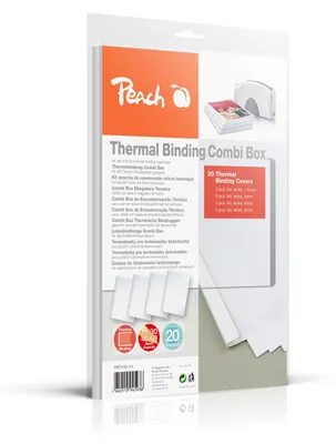 Image de Peach PBT100-14 Binding Combi Box Peach für 20 gebundene Dokumente
