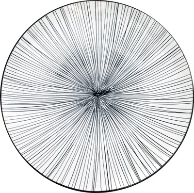 Produktbild von WILD Teller flach 30 cm, Zebra – VERLO
