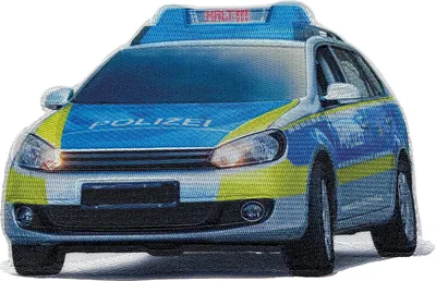 Produktbild von ROTH Bügelbild, gestickt, Polizei