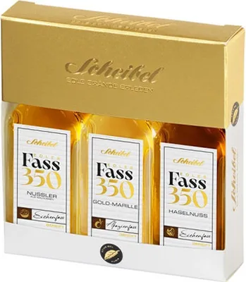 Image de SCHEIBEL Tonneau noble 350 Trio Spiritueux - 3 flacons de 20 ml chacun