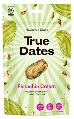 Zdjęcie produktu dla True Dates Pistachio Cream daktyle smakowe 100g