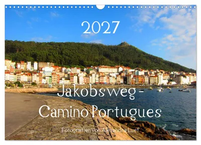 Produktbild von Jakobsweg - Camino Portugues (Wandkalender 2027 DIN A3 quer), CALVENDO Monatskalender