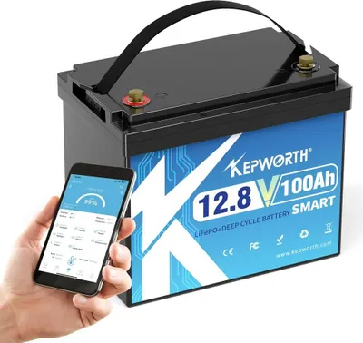 Image de Batterie LiFePO4, plusieurs options de tension, longue durée de vie, 12 V 100 Ah Mini