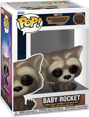 Zdjęcie produktu dla Figurka Marvel Guardians of the Galaxy Baby Rocket Funko POP