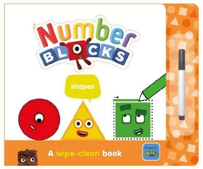 Produktbild von Numberblocks Shapes: A Wipe-Clean Book