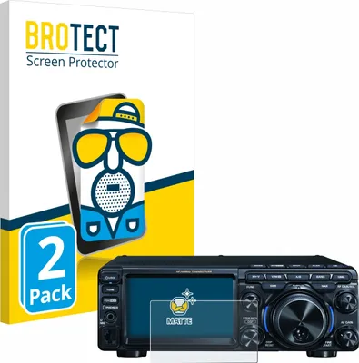 Produktbild von 2x BROTECT Schutzfolie für Yaesu FT-710 Displayschutz Displayschutzfolie Folie Matt Entspiegelungsfolie