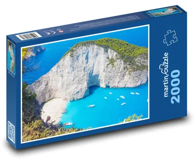 Obrázek produktu pro Puzzle 2000 Zakynthos - Pláž Navagio - martinpuzzle